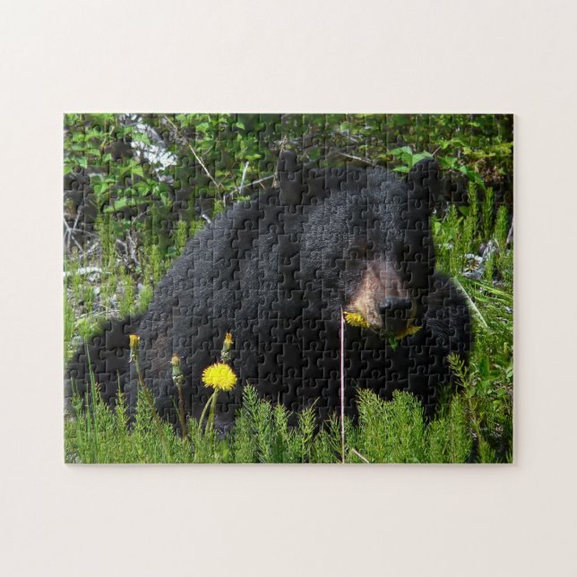 Puzzle Casse-tête d'ours noir (Horizontal)