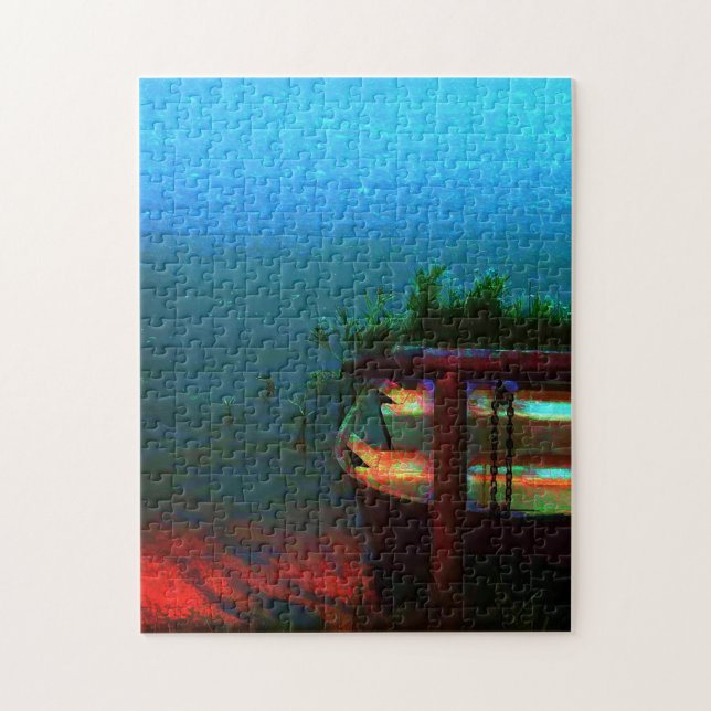 Puzzle Casse-tête du bateau rouillé (Vertical)