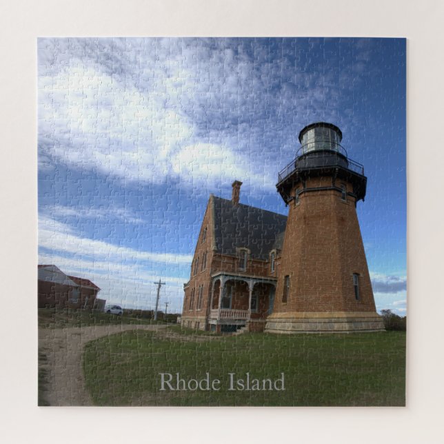 Puzzle Casse-tête du phare de Rhode Island (Vertical)