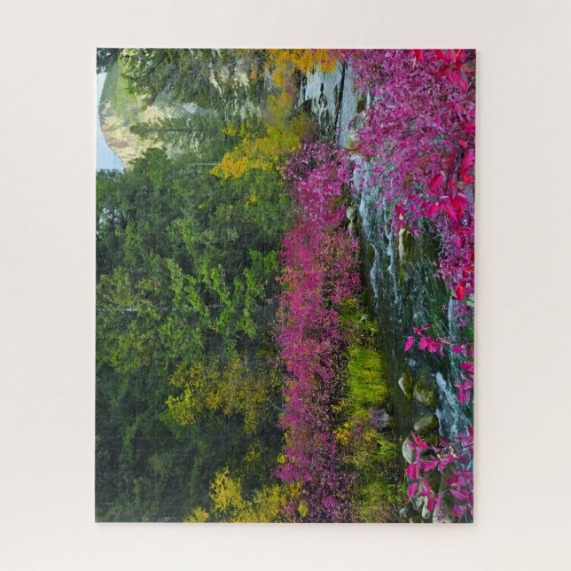 Puzzle Casse-tête du ruisseau fleuri (Vertical)