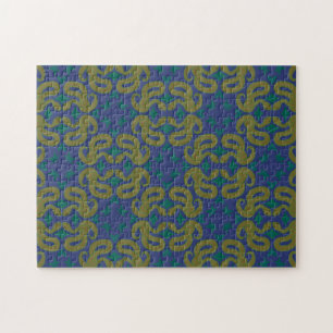Puzzle Casse-tête du serpent jaune