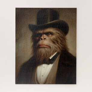 Puzzle Casse-tête du singe gentleman victorien