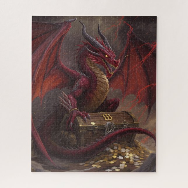 Puzzle Casse-tête du trésor du dragon (Vertical)