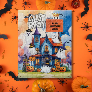 PUZZLE CASSE-TÊTE ENCHANTÉ D'HALLOWEEN MIGNON