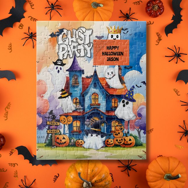 PUZZLE CASSE-TÊTE ENCHANTÉ D'HALLOWEEN MIGNON (Créateur téléchargé)