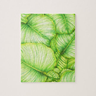 Puzzle Casse-tête Feuilles de Jardin