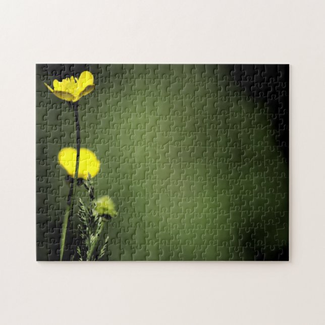 Puzzle Casse-tête Fleurs Jaunes (Horizontal)