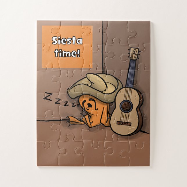 Puzzle Casse-tête Frijole Frog Siesta 30 pièces (Vertical)