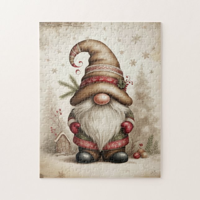 Puzzle Casse-tête Gnome Vintage (Vertical)