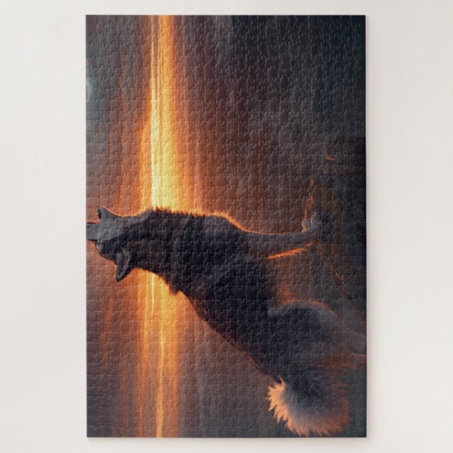 Puzzle Casse-tête Husky (Vertical)