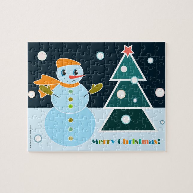 Puzzle Casse-tête Joyeux Noël (Horizontal)