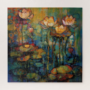 Puzzle Casse-tête Lotus et nénuphars