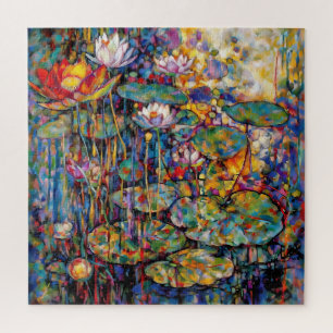 Puzzle Casse-tête Lotus et nénuphars