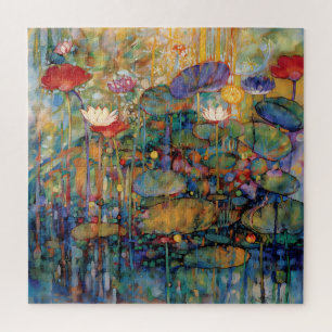 Puzzle Casse-tête Lotus et nénuphars