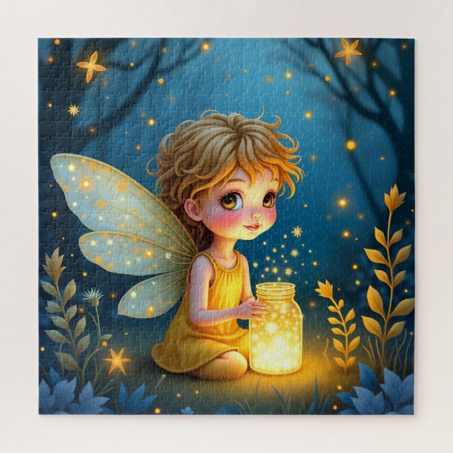 Puzzle Casse-tête Magique de la Fille Fée (Vertical)