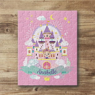 Puzzle Casse-tête personnalisé de la jolie princesse