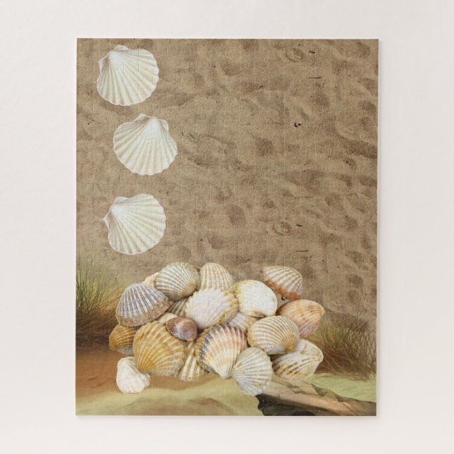 Puzzle Casse-tête Plage Coquillages (Vertical)