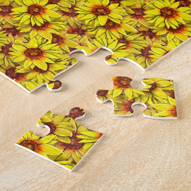 Puzzle Casse-tête Tournesol (Côté)