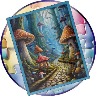 Puzzle CASSE-TÊTE - Une Promenade dans Mushroom Lane