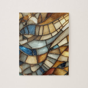 Puzzle Casse-tête Vagues en Vitrail