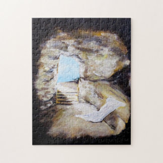 Puzzle Casse-tête vide de tombe d'enterrement