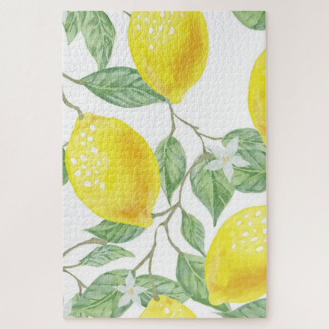 Puzzle Casse-têtes d'arbre de citron mignon  (Vertical)