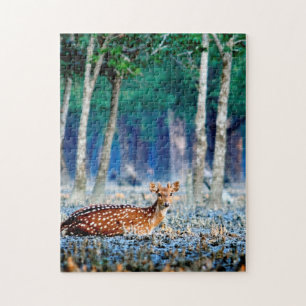 Puzzle Casse-têtes du cerf indigène du Sundarban banglada