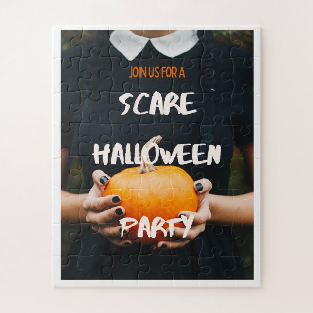 Puzzle Casse-têtes effrayants d'Halloween (Vertical)