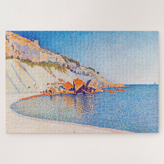 Puzzle Cassis, Casquette Lombard, Opus 196, Signac (Horizontal)