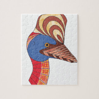Puzzle Cassowary Art autochtone authentique