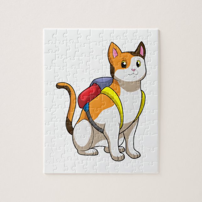 Puzzle Cat (Vertical)
