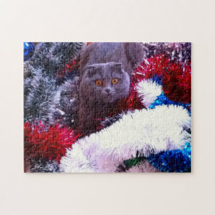 Puzzle Cat bleu britannique