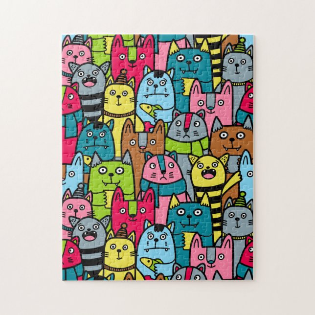 Puzzle Cat et kitten (Vertical)