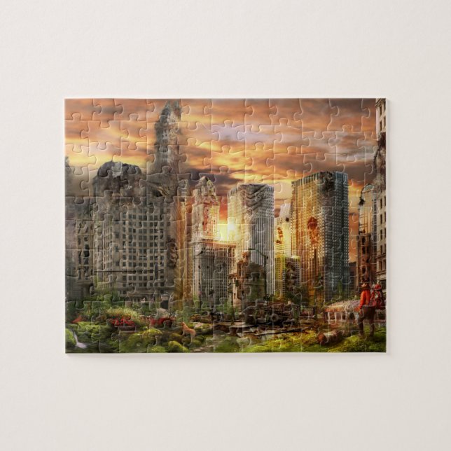 Puzzle Catastrophe - Chicago, IL - Il faut promener le ch (Horizontal)