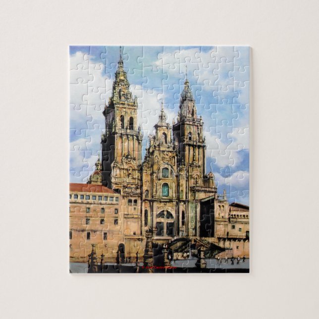 Puzzle Catedral de Saint-Jacques-de-Compostelle (Vertical)