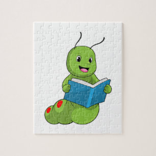 Puzzle Caterpillar à lire avec livre