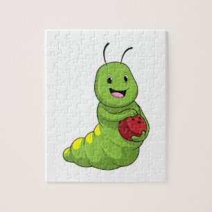 Puzzle Caterpillar au Bowling avec Bowling ball