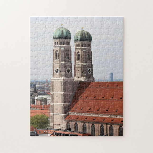 Puzzle Cathédrale Allemagne de Munich - 11x14 - 252 pcs. (Vertical)