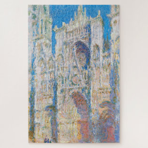 Puzzle Cathédrale de Rouen (lumière du soleil), Monet