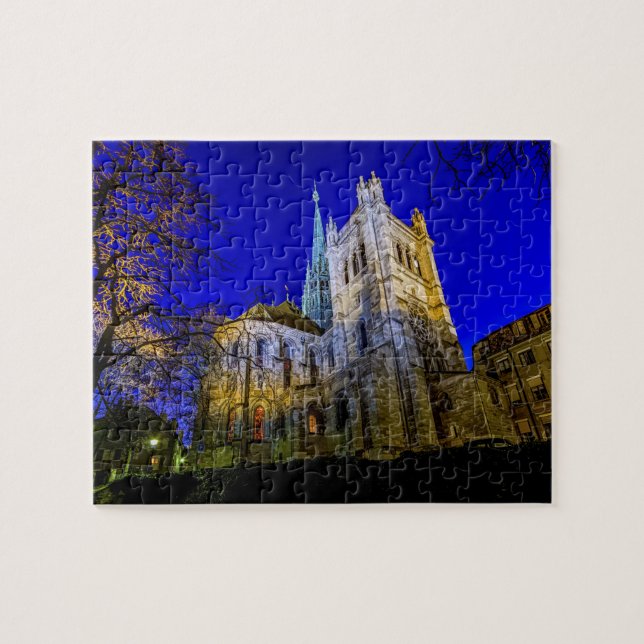 Puzzle Cathédrale de Saint Pierre à Genève, Suisse (Horizontal)