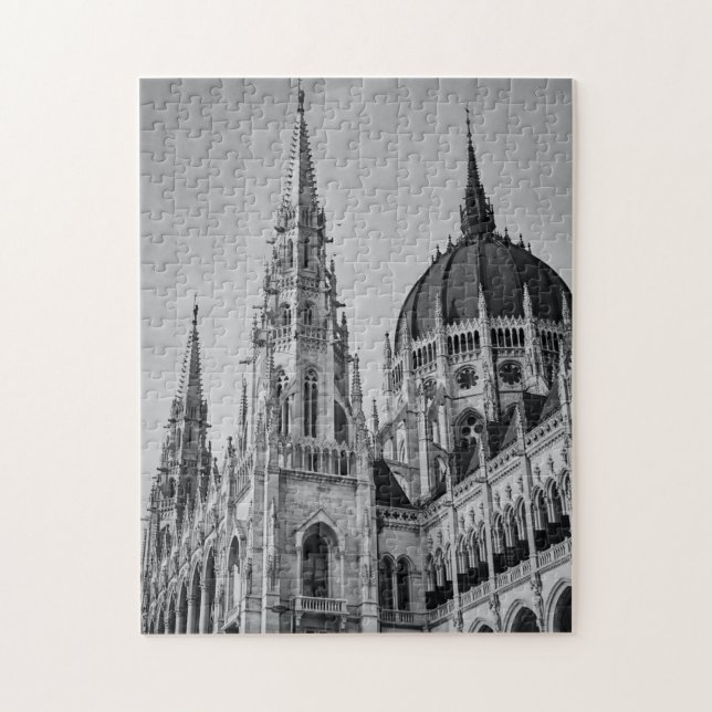 Puzzle Cathédrale de style gothique Budapest Hongrie (Vertical)