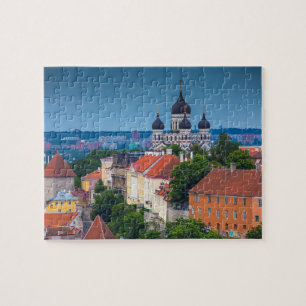 Puzzle Cathédrale et Cityscape  Estonie