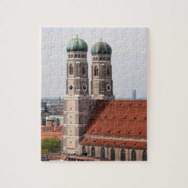 Puzzle Cathédrale Frauenkirche de Munich - 8x10 - 110 pcs (Vertical)