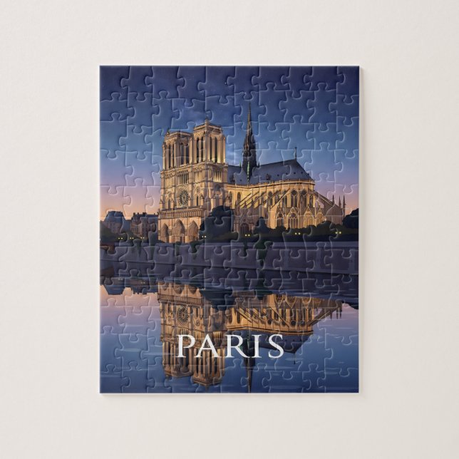 Puzzle Cathédrale Notre-Dame Paris France (Vertical)