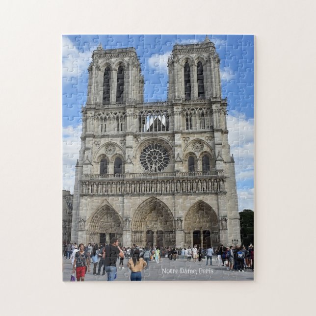Puzzle Cathédrale Notre Dame, Paris, France (Vertical)