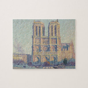 Puzzle Cathédrale Notre-Dame Paris France Peinture classi