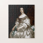 Puzzle Catherine de Braganza par Sir Peter Lely<br><div class="desc">Portrait vintage de Catherine de Braganza,  Infante du Portugal et Reine Consort à Charles II d'Angleterre,  d'Ecosse et d'Irlande.</div>