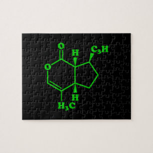 Puzzle Catnip Nepetalactone Formule chimique moléculaire