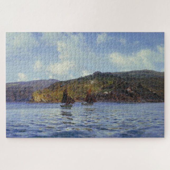 Puzzle Catspaws au large (par Henry Moore) (Horizontal)