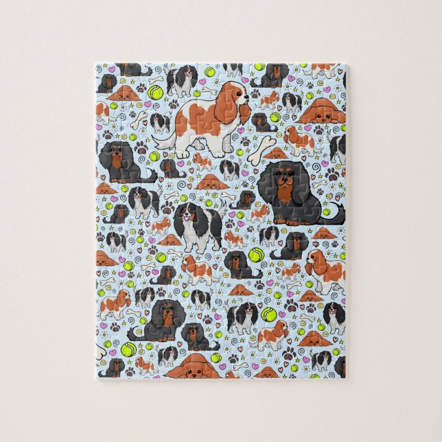 Puzzle Cavalier King Charles Spaniel (Vertical)